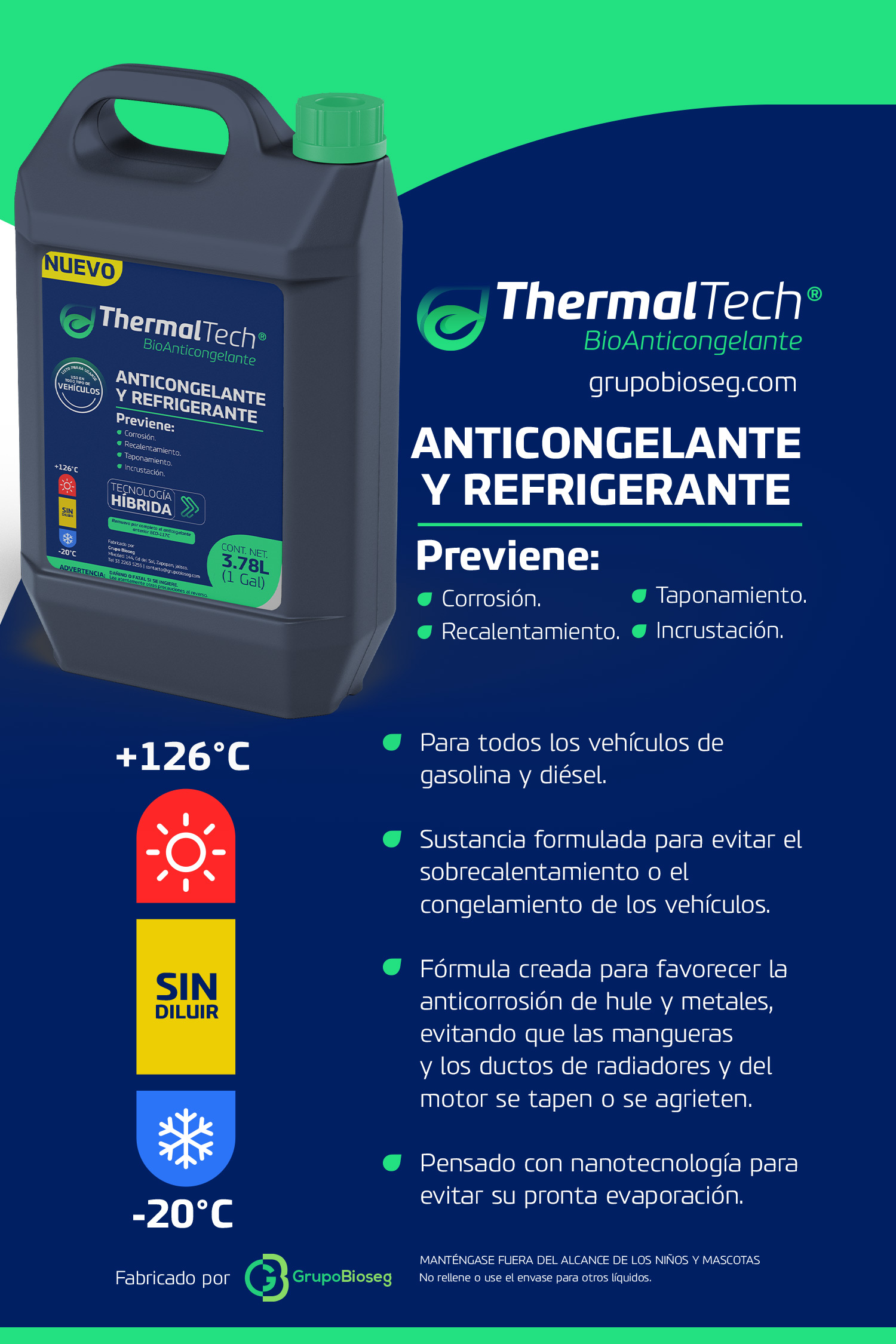 ThermalTech Bioanticongelante